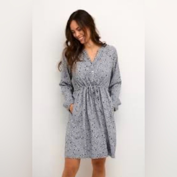 Cream Dresses & Skirts - Cream Vimma Female Dress Gray